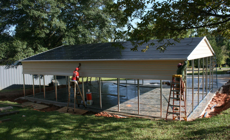 Steel Building Kits Make Installation Easy Steel Building Garages