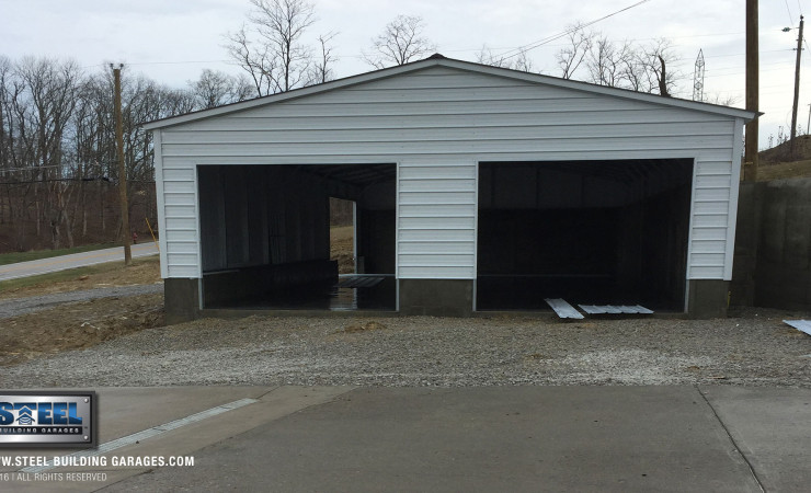 Custom Garage Leaves Customer Happy Steel Building Garages