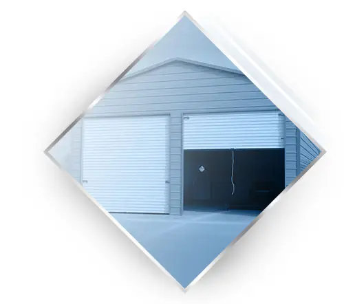 Two car garage by Steel Building Garages®