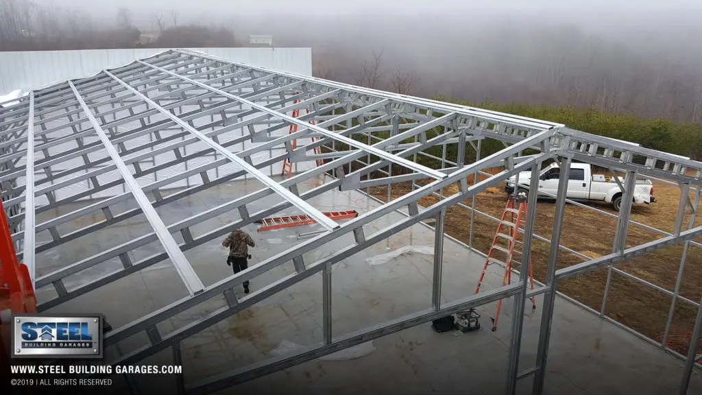 Commercial Building Steel Framing