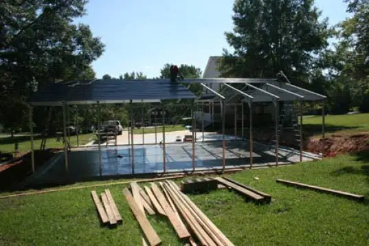 Steel building garages add to your home's value!