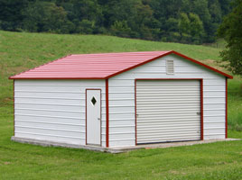 Metal Garage Building Kits | Steel Building Garages | Steel Building ...